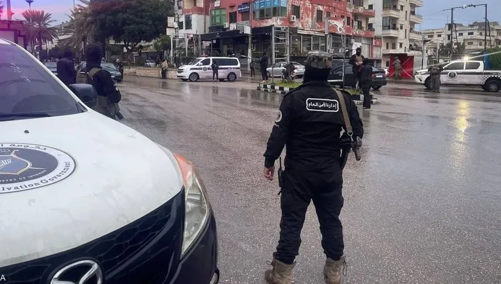 عناصر من الأمن السوري. (وكالات).
