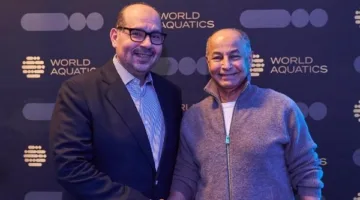 ياسر إدريس أول مصري يتولى منصب نائب رئيس الاتحاد الدولي للسباحة.