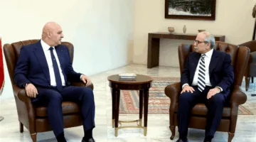 قبل سفره إلى الجزائر.. اجتماع تشاوري بين عون وسلام