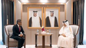وزير الدولة للشؤون الخارجية يستقبل نسخة من أوراق اعتماد سفير بنغلاديش