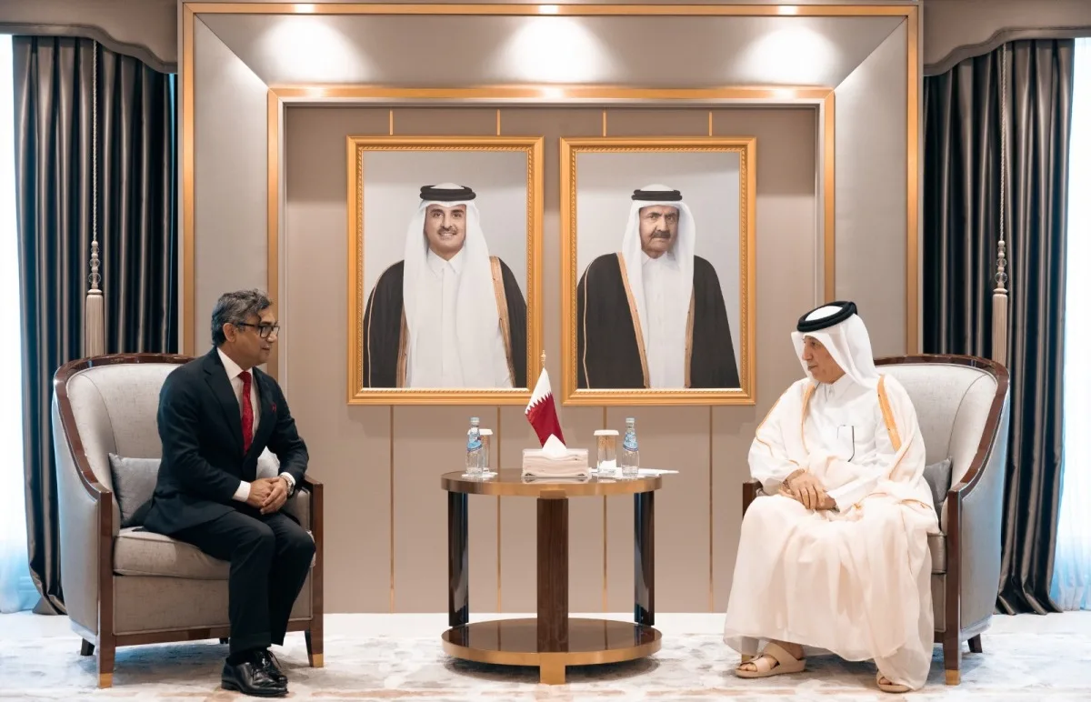 وزير الدولة للشؤون الخارجية يستقبل نسخة من أوراق اعتماد سفير بنغلاديش وزير الدولة للشؤون الخارجية يستقبل نسخة من أوراق اعتماد سفير بنغلاديش