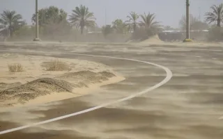الهيئة الوطنية للأرصاد الجوية تنبه من زيادة نشاط الرياح المحملة بالغبار