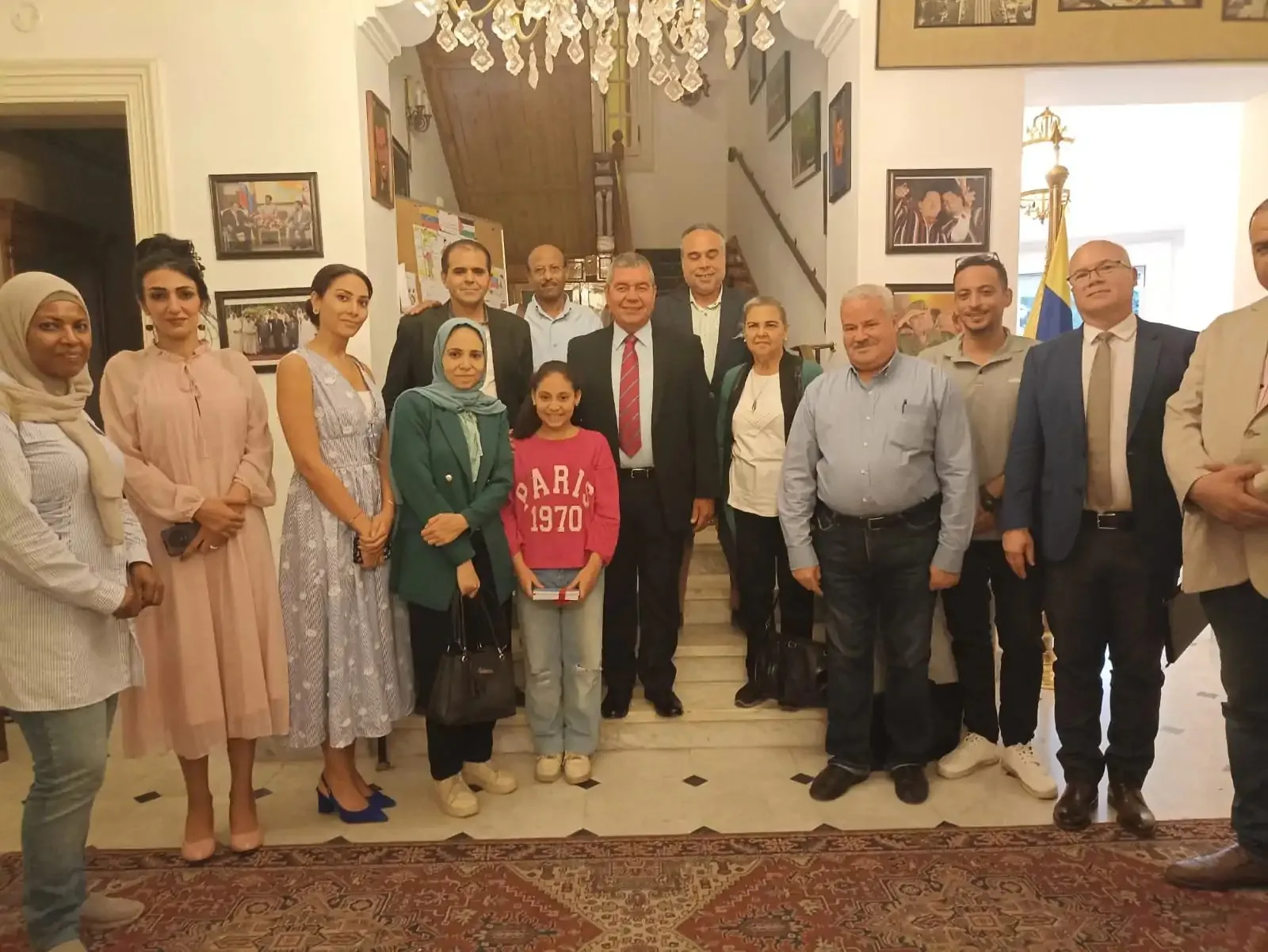 كريمة الحفناوي تكتب: احتفال السفارة الفنزويلية في القاهرة كريمة الحفناوي تكتب: احتفال السفارة الفنزويلية في القاهرة