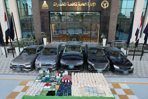 مضبوطات عصابة سارة خليفة