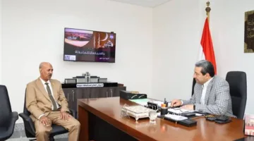 محافظ دمياط يلتقي بالمدير الجديد للزراعة لبحث مجموعة من القضايا المتعلقة بالعمل