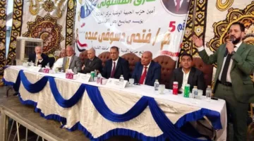 مؤتمر شعبي لـ«الجبهة الوطنية» في الخانكة لتعزيز مشاركة المواطنين في تنمية الوطن