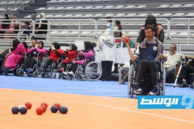 منتخب ليبيا لرياضة البوتشيا لذوي الإعاقة. (أرشيفية : الإنترنت)
