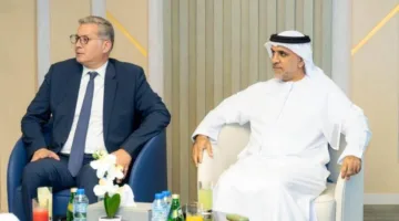 وزير البترول يجتمع بشكل موسع مع مجموعة موانئ أبوظبي في مقرها بالعاصمة الإماراتية أبوظبي
