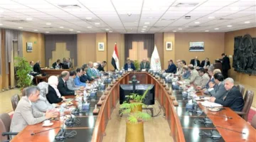 محافظ الدقهلية يحضر الاجتماع الدوري لمجلس جامعة المنصورة