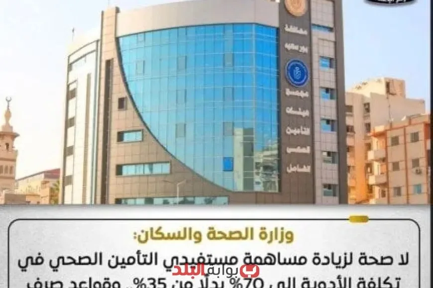 الصحة توضح بشأن شائعات ارتفاع مساهمة المرضى في تكاليف الأدوية وتؤكد: لا تغييرات جديدة!