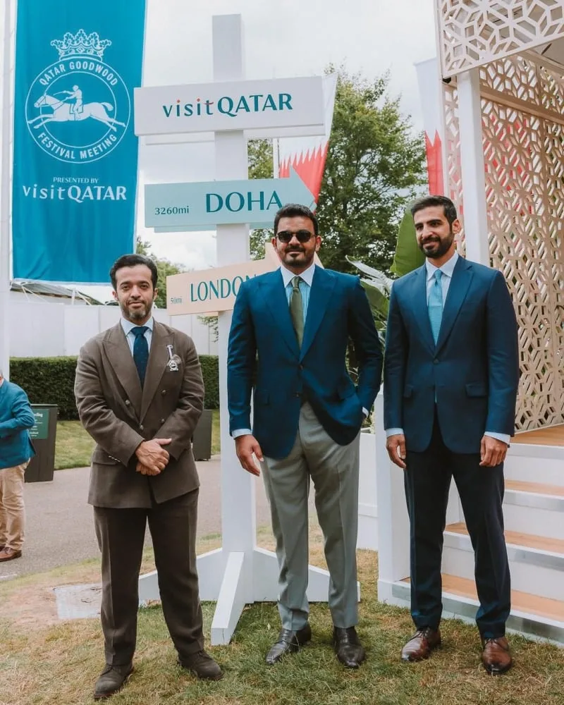 رئيس اللجنة الأولمبية القطرية يتفقد قسم “زوروا قطر” في مهرجان قطر غودوود رئيس اللجنة الأولمبية القطرية يتفقد قسم “زوروا قطر” في مهرجان قطر غودوود