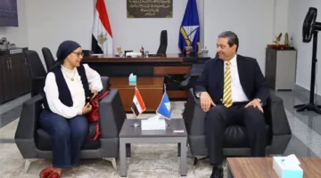 محافظ دمياط يستقبل نائب وزير الاتصالات