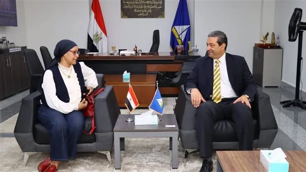 محافظ دمياط يستقبل نائب وزير الاتصالات محافظ دمياط يستقبل نائب وزير الاتصالات