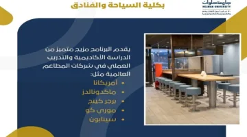تنسيق الجامعات 2025 | جامعة حلوان تكشف عن معلومات برنامج بكالوريوس إدارة وتشغيل المطاعم