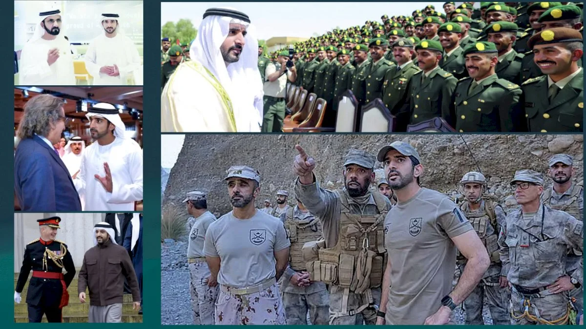 حمدان بن محمد: من أكاديمية ساند هيرست إلى رتبة الفريق أول حمدان بن محمد: من أكاديمية ساند هيرست إلى رتبة الفريق أول