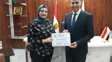 تكريم فريق الجودة تقديرًا لجهودهم في اعتماد المؤسسات الصحية ضمن GAHAR