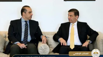 وزير الشؤون النيابية ووزير الزراعة يستمران في المناقشات بشأن مشروع تعديل قانون التعاونيات الزراعية.