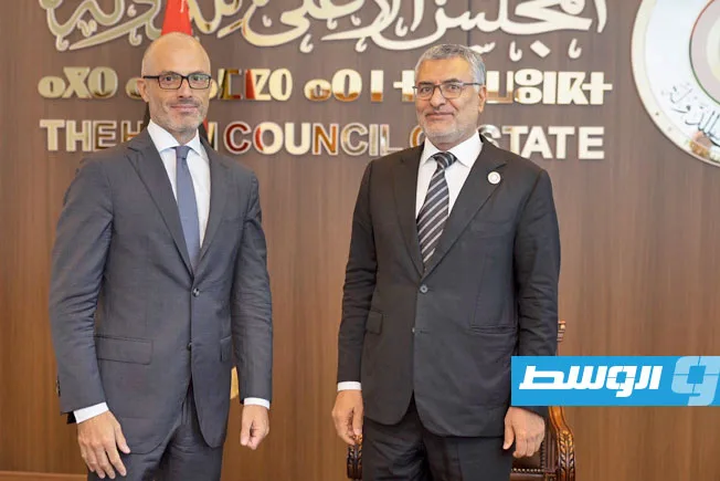 «آخر تطورات الوضع السياسي في ليبيا: مناقشات بين تكالة والسفير الأوروبي» «آخر تطورات الوضع السياسي في ليبيا: مناقشات بين تكالة والسفير الأوروبي»