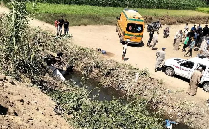 زيادة عدد الوفيات في حادث ترعة الأخماس بالسادات إلى 3 أشخاص زيادة عدد الوفيات في حادث ترعة الأخماس بالسادات إلى 3 أشخاص