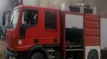 إخماد حريق في مصنع إعادة تدوير النفايات بالفيوم دون وقوع إصابات
