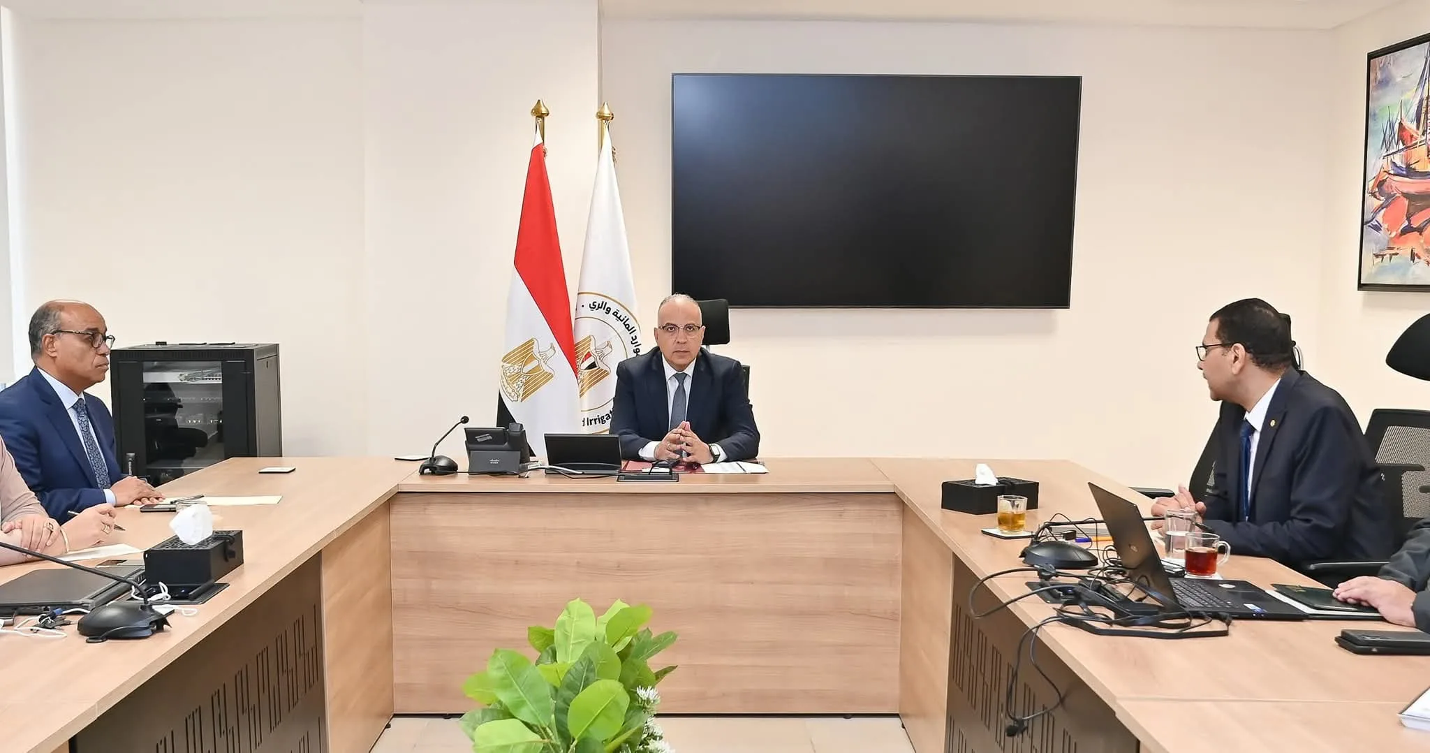 وزير الري: إنشاء متحف جديد للري في مقر الوزارة بالعاصمة الإدارية وتوثيق رقمي للقطع التاريخية وزير الري: إنشاء متحف جديد للري في مقر الوزارة بالعاصمة الإدارية وتوثيق رقمي للقطع التاريخية