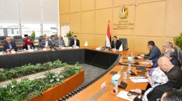 “الشربيني” يراقب تطورات وضع الأراضي المضافة إلى أحوزة عدة مدن جديدة