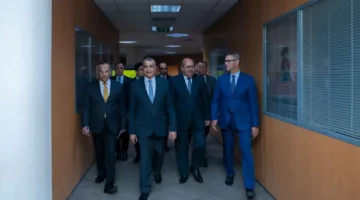 وزير الإنتاج الحربي يزور شركة TUYA ويثني على مساهمتها في التحول الرقمي وأمن المعلومات