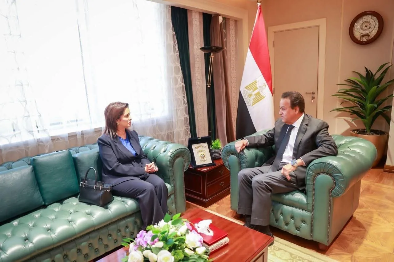 وزير الصحة يتناقش مع منظمة الصحة العالمية حول تعزيز الشراكة في المبادرات الصحية وزير الصحة يتناقش مع منظمة الصحة العالمية حول تعزيز الشراكة في المبادرات الصحية