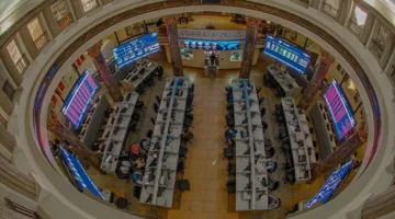 زيادة بنسبة 0.34% في مؤشر قطاع العقارات بالبورصة عند نهاية التداولات