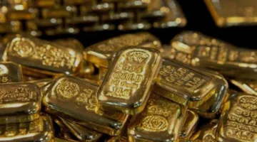 انخفاض أسعار الذهب بأكثر من 4% بسبب ارتفاع الدولار وعائدات السندات