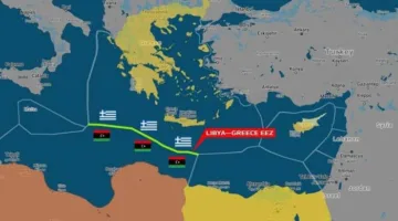 ليبيا تقدم شكوى رسمية ضد اليونان في الأمم المتحدة عقب مطالب أثينا بخصوص حدود بحرية جنوب وغرب كريت.