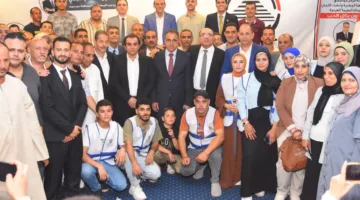 حزب “الجبهة الوطنية” يطلق أول مؤتمراته في بني سويف تحضيرًا لانتخابات الشيوخ.
