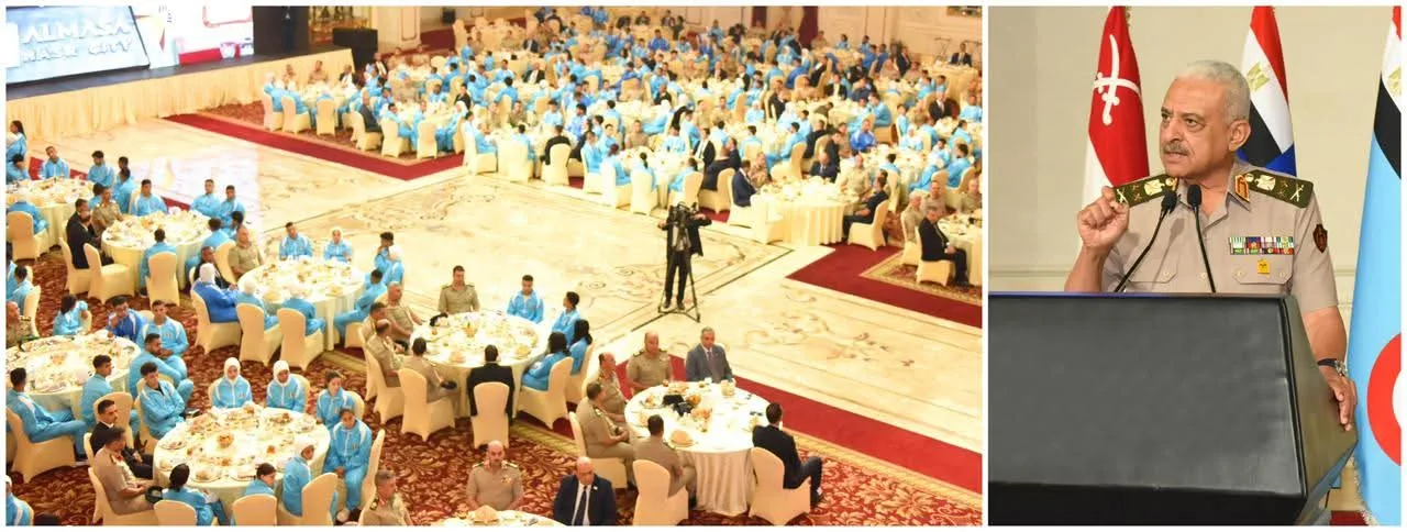 الفريق أول عبد المجيد صقر يقدّم تكريمًا لأبطال القوات المسلحة الذين حققوا إنجازات رياضية محلية ودولية