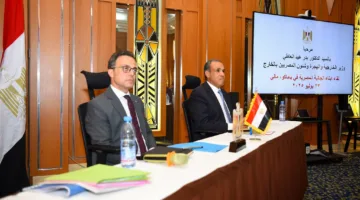 وزير الخارجية يجتمع مع أبناء الجالية المصرية في مالي