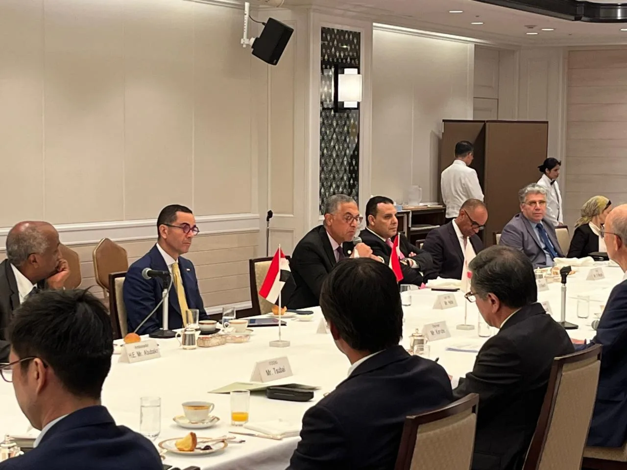 وزير الاستثمار يستعرض سبل تعزيز التعاون الاقتصادي مع اليابان وجذب الاستثمارات في مجالات الطاقة والتصنيع والبنية التحتية