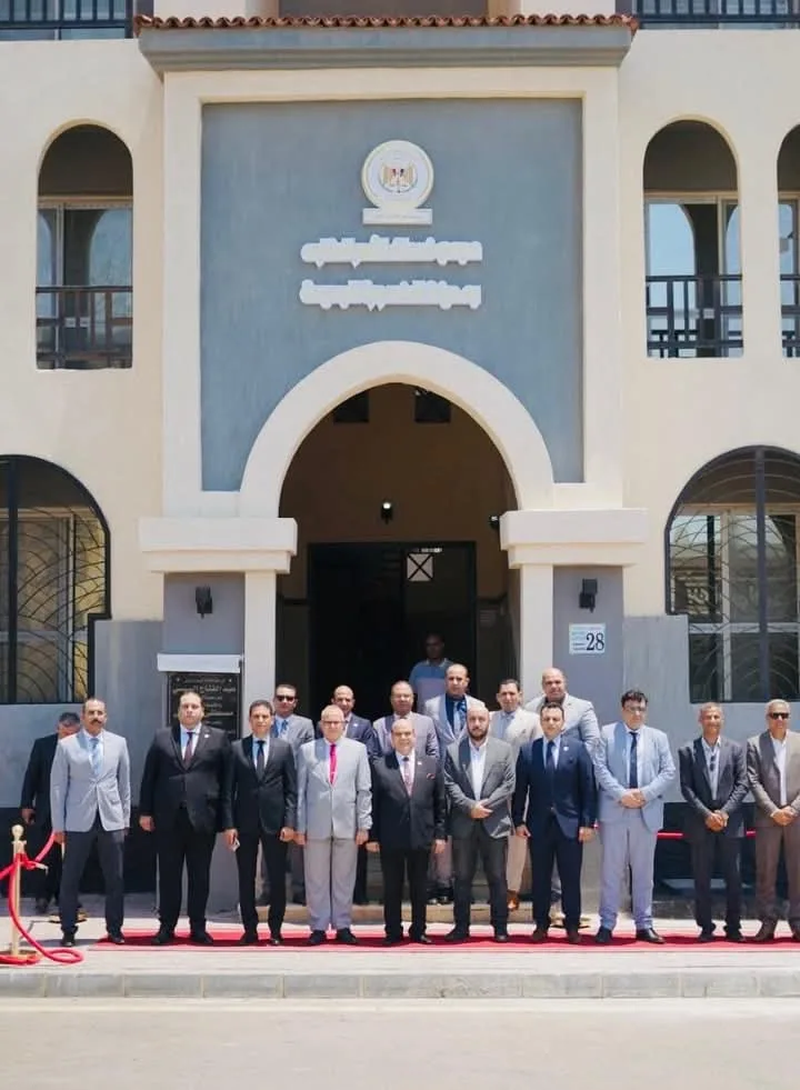 افتتاح مركز التسجيل والتوثيق في مدينة المنصورة الجديدة افتتاح مركز التسجيل والتوثيق في مدينة المنصورة الجديدة