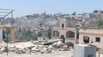 طائرة إسرائيلية تستهدف منطقة مطل الجبل في بلدة الخيام في جنوب لبنان