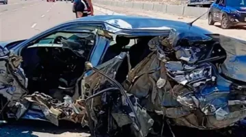 مصرع عائلة بأكملها في حادث تصادم فاجع على طريق العلمين