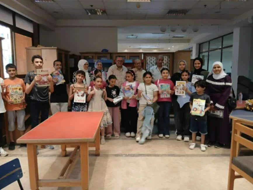 إطلاق كتاب “سرب الكتب الطائرة” لمحمود أبو عيشة في قصر ثقافة الطفل ببنها إطلاق كتاب “سرب الكتب الطائرة” لمحمود أبو عيشة في قصر ثقافة الطفل ببنها