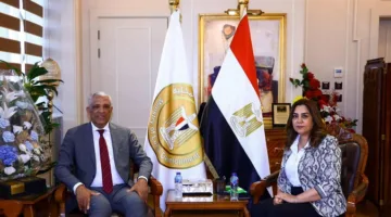 اجتماع تنسيقي في العاصمة الإدارية بين وزيرة التنمية المحلية ونائب رئيس محلية النواب لمناقشة خدمات الجيزة