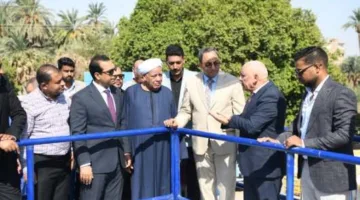 محافظ قنا ي inaugurates محطة مياه الطويرات المعاد تجديدها بالكامل بتكلفة 26 مليون جنيه.