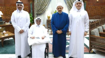 شيخ الأزهر يلتقي سفير قطر لمناقشة سبل تعزيز التعاون العلمي والدعوي