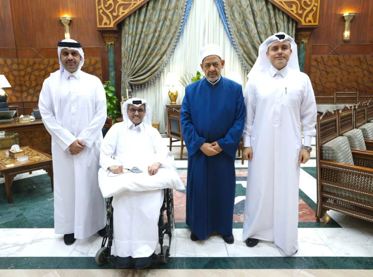شيخ الأزهر يلتقي سفير قطر لمناقشة سبل تعزيز التعاون العلمي والدعوي شيخ الأزهر يلتقي سفير قطر لمناقشة سبل تعزيز التعاون العلمي والدعوي