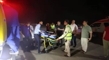 4 وفيات وإصابة 22 شخصًا في حادث غرق بارجة في خليج السويس