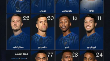 استبعاد الدوسري.. التشكيلة الرسمية للهلال لمواجهة مانشستر سيتي في كأس العالم للأندية