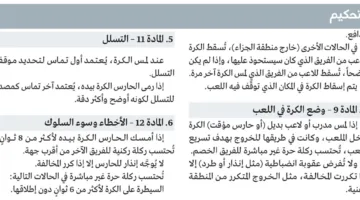 ثمانية تغييرات جديدة من «فيفا» يتدرب عليها «حكام المباريات» في تركيا
