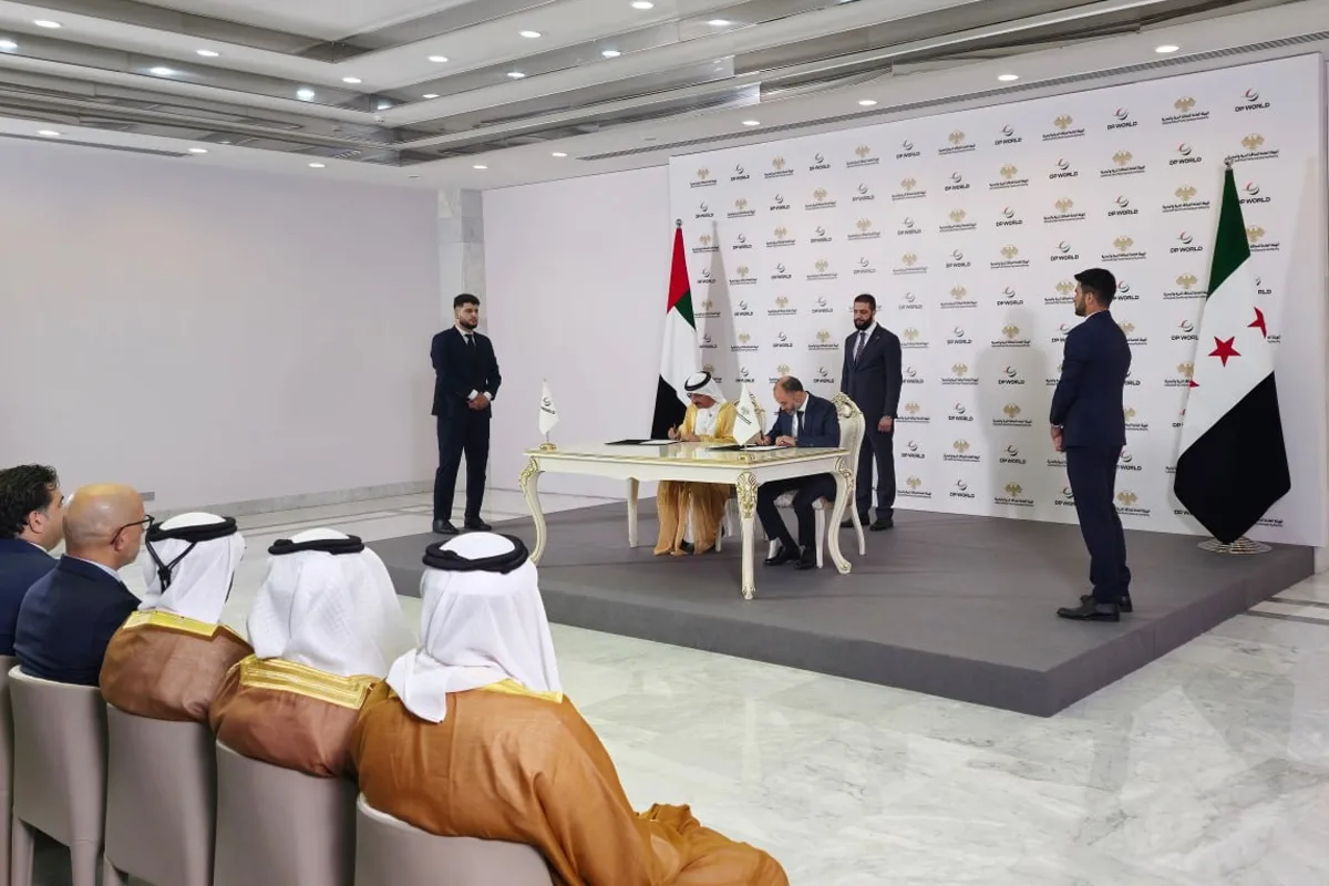 سوريا تُبرم اتفاقية مع شركة موانئ دبي بقيمة 800 مليون دولار