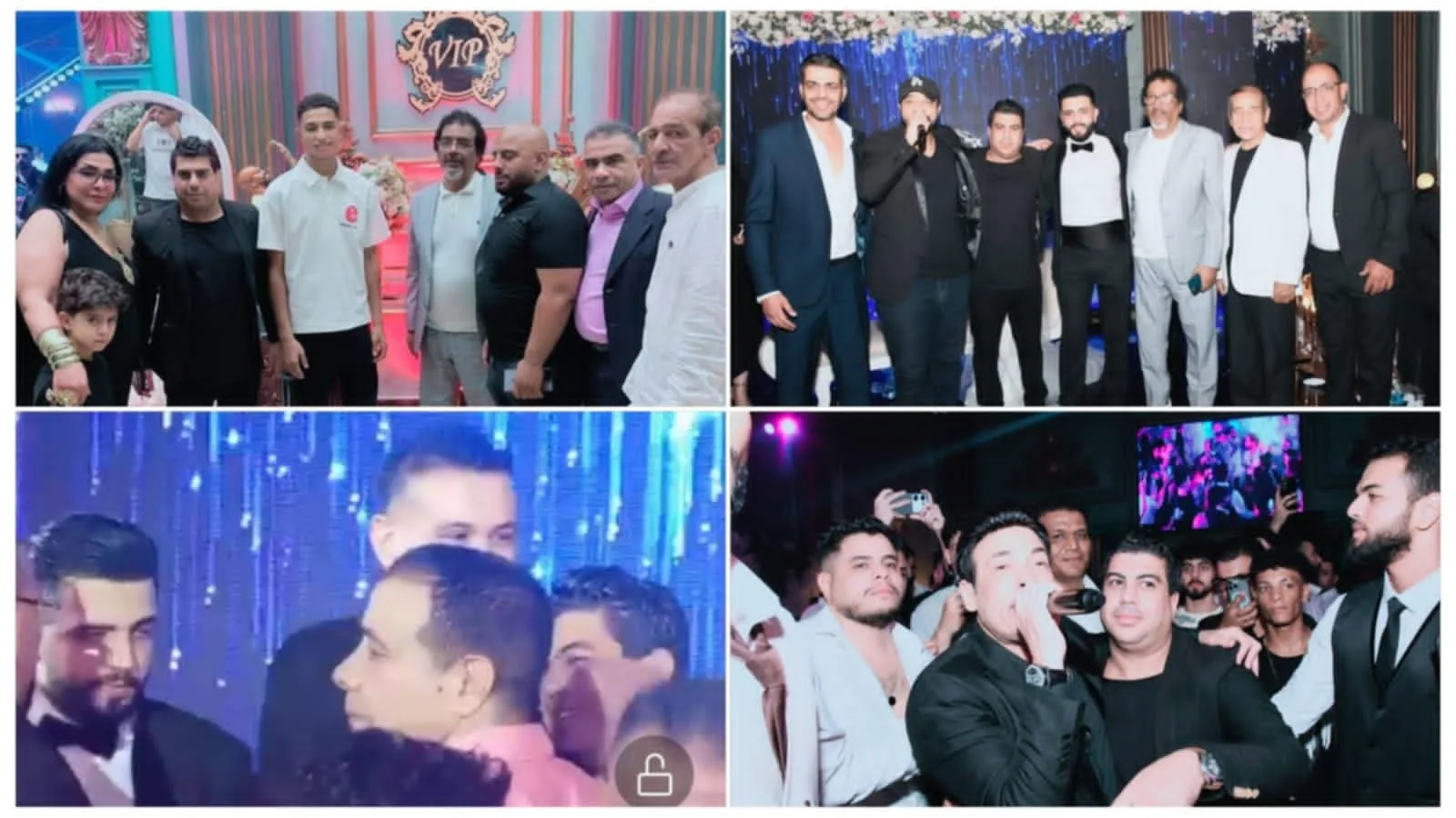 بلال صبري يبرز في زفاف هشام البحيري بحضور أحمد عبد الله ومشاركة نجوم الفن والموسيقى