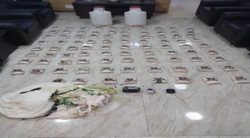 الجيش ينجح في إحباط تهريب المخدرات بواسطة بالونات موجهة