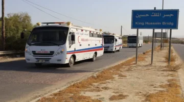 استقبال الدفعة الثامنة من أطفال غزة للعلاج في الأردن